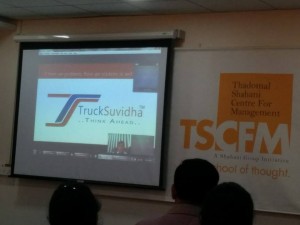 Presenting TruckSuvidha at Ignite2015
