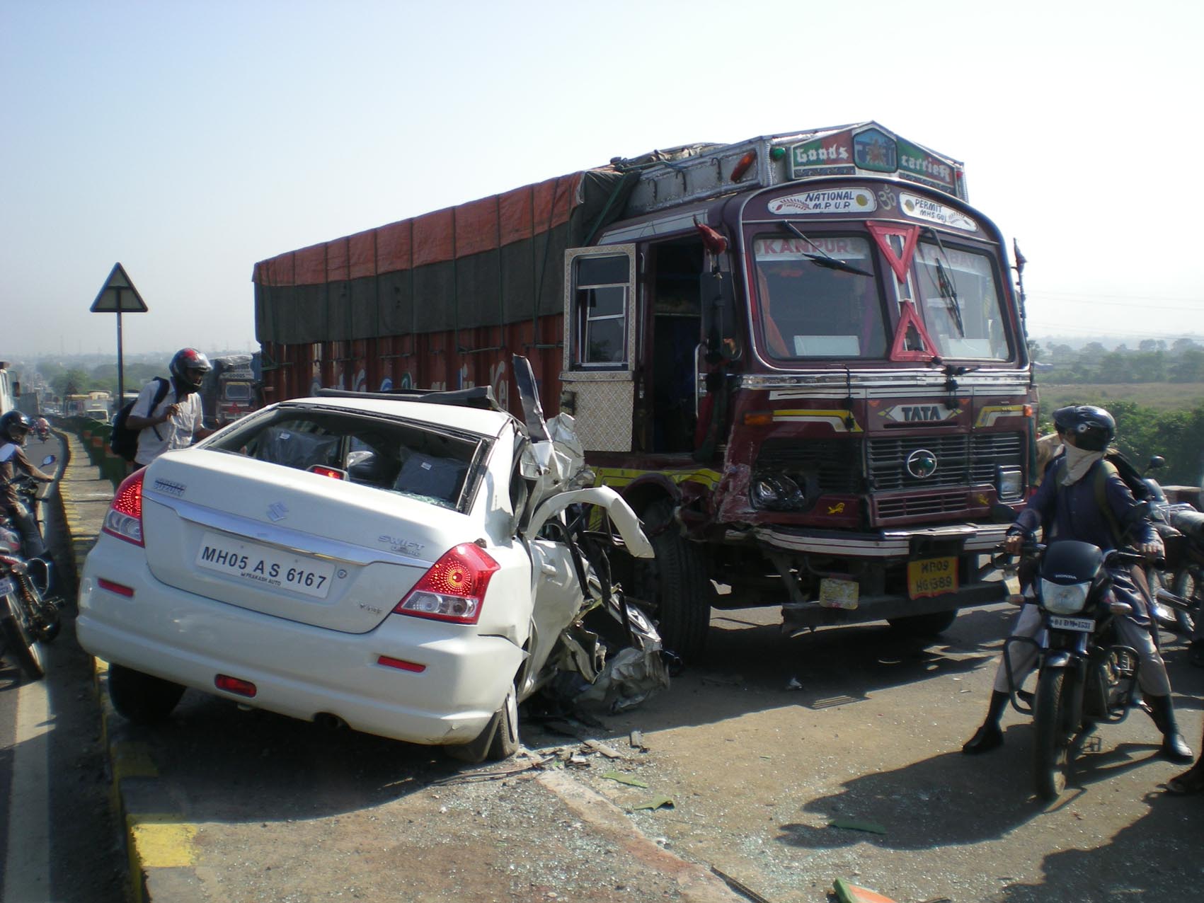 India has the highest number of road accidents in the world