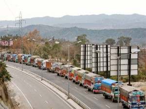 Freight rates fall on easy trucks position