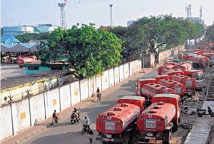 Functioning of IOC Plant Hit by Truckers' Agitation