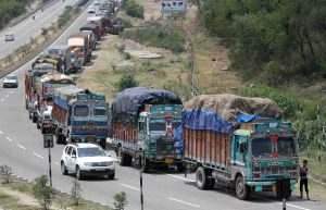 Freight rates fall on excess position of trucks