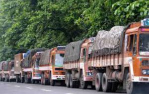 Freight rates up on busy cargo movements, shortage of trucks