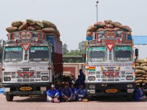 Truck, petroleum tanker drivers stage protest