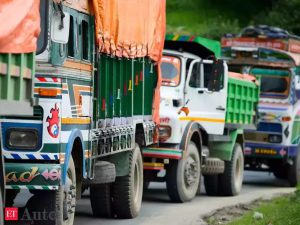 Commercial vehicle industry volumes to see 7-10 pc growth in FY24: Icra