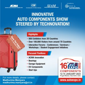 Auto Expo – 2023 Components: Where, When, and What to Expect