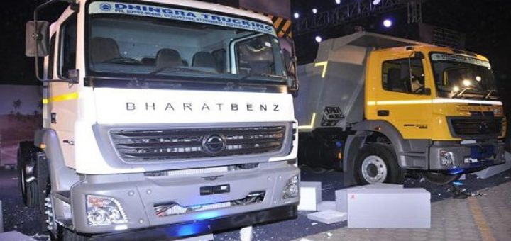 BharatBenz launches BS-IV compatible heavy duty truck range in Delhi