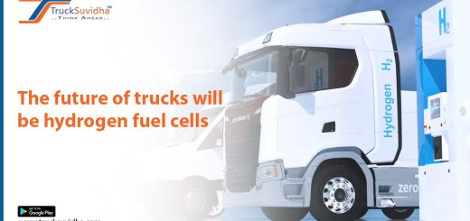 The future of trucks will be hydrogen fuel cells.