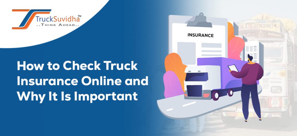 Check Truck Insurance Online