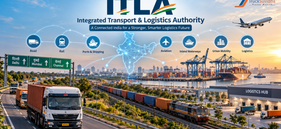 ITLA Integrated Transport and Logistics Authority connecting India’s roads railways ports aviation and logistics network